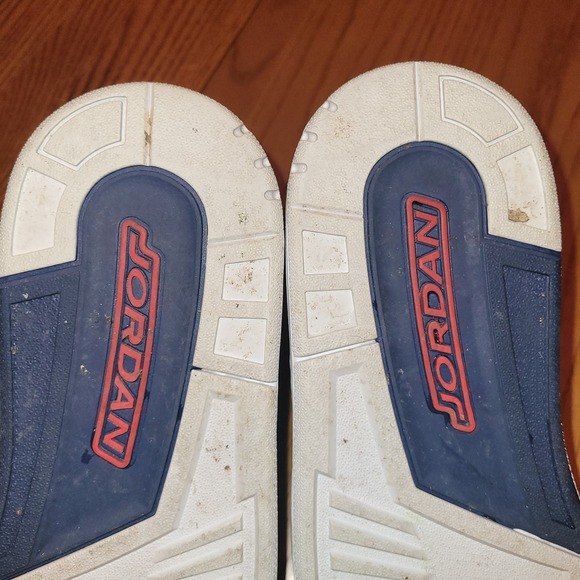 Jordan Legacy 312 Dream Team AV3922-101 White Navy Red Gold Sz 10.5 - Picture 11 of 13